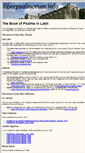 Mobile Screenshot of liberpsalmorum.info